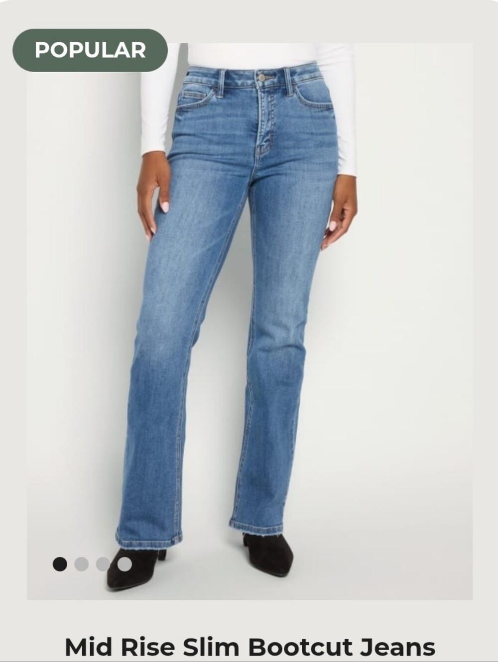 Cruel womens size 03 Regular slim Flared‎ Dark Blue Jeans